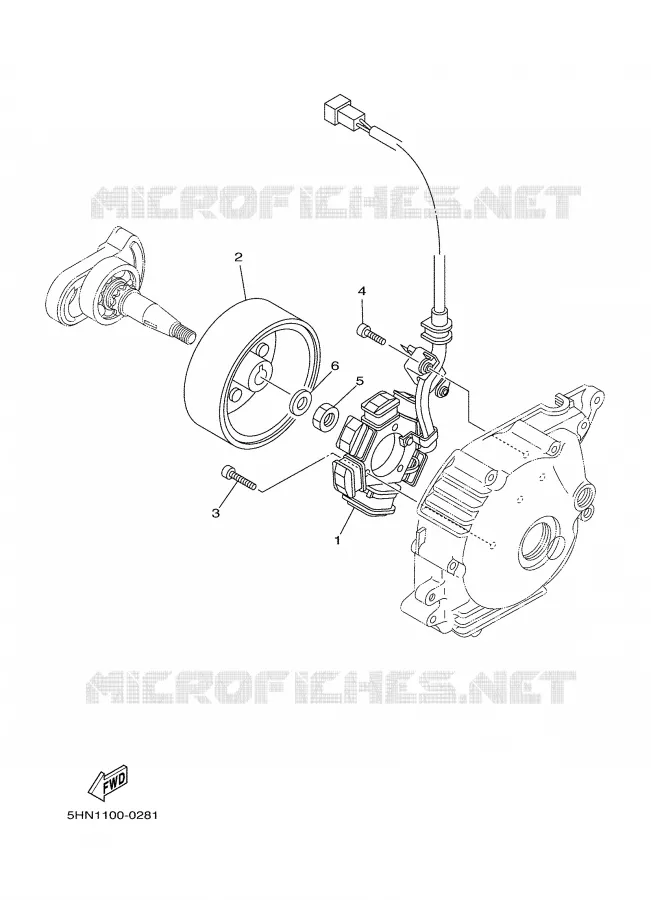 ALLUMAGE Yamaha MOTO 90 2003 TTR  TTR90