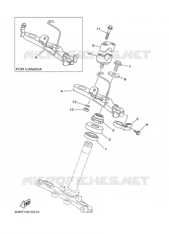DIRECTION Yamaha MOTO 90 2005 TTRE  TTR90ET