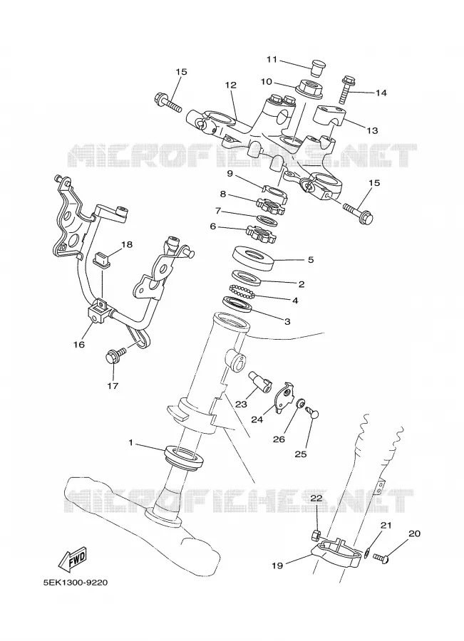 DIRECTION Yamaha MOTO 125 2001 TW  TW125