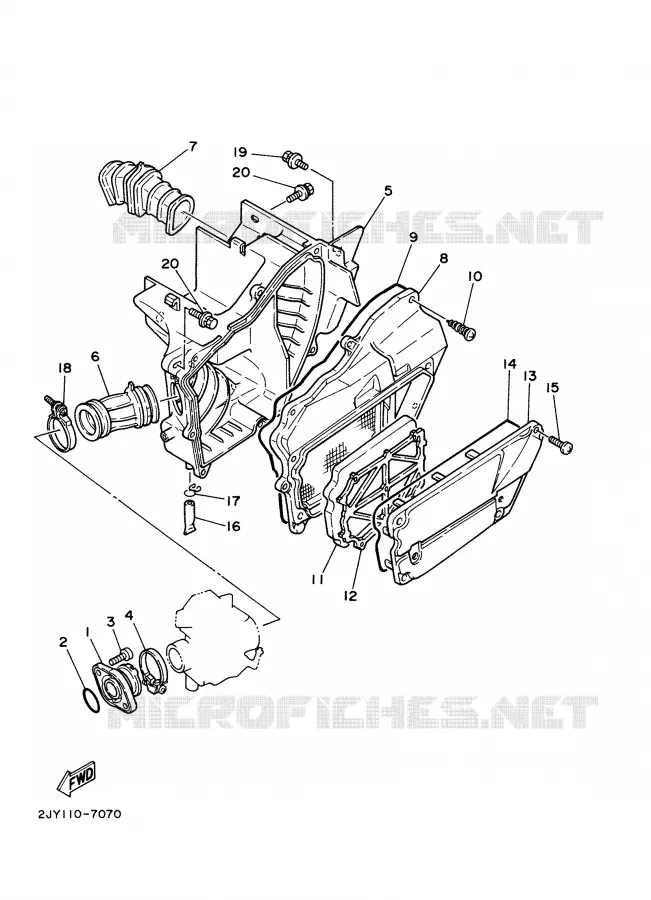 ADMISSION Yamaha MOTO 125 2001 TW  TW125