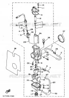 CARBURATEUR pour Yamaha TZ 1997