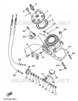 CULASSE pour Yamaha TZ 1997