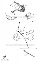 PARTIE ELECTRIQUE 1 pour Yamaha TZ 1997
