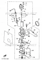 CARBURATEUR pour Yamaha TZ 1997