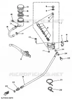 MAITRE CYLINDRE AVANT pour Yamaha TZ 1997