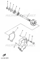 POMPE A EAU pour Yamaha TZ 1997