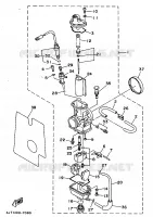 CARBURATEUR pour Yamaha TZ 1997