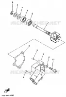 POMPE A EAU pour Yamaha TZ 1998