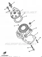 CULASSE pour Yamaha TZ 1998