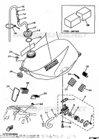RESERVOIR A ESSENCE pour Yamaha TZ 1998