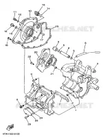 CARTER MOTEUR pour Yamaha TZ 1996