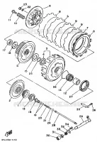 EMBRAYAGE DE DEMARREUR pour Yamaha TZ 1996