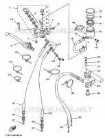 MAITRE CYLINDRE AVANT pour Yamaha TZ 1996