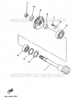 ARBRE INTERMEDIAIRE pour Yamaha TZ 1996