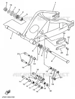 BRAS ARRIERE pour Yamaha TZ 1996
