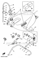 RESERVOIR A ESSENCE pour Yamaha TZ 1996
