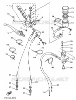 MAITRE CYLINDRE AVANT pour Yamaha TZ 1996