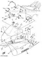 CARENAGES 1  pour Yamaha TZ 1996