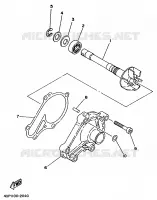 POMPE A EAU pour Yamaha TZ 1996