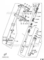 FOURCHE pour Yamaha TZ 1986