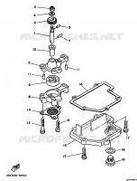 POMPE A HUILE pour Yamaha TZ 1986