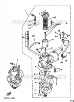 CARBURATEUR pour Yamaha TZ 1986