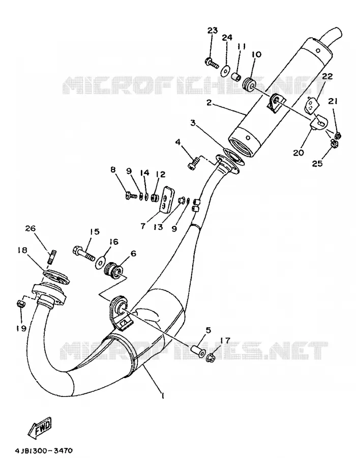 ALTERNATIVE ECHAPPEMENT - AUTRICHE Yamaha MOTO 125 1995 TZR  TZR125