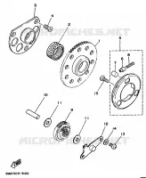 DEMARREUR pour Yamaha TZR 1997