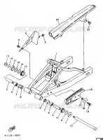 BRAS ARRIERE pour Yamaha TZR 1997
