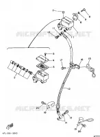 MAITRE CYLINDRE AVANT pour Yamaha TZR 1997