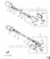 CLIGNOTANT pour Yamaha TZR 1997