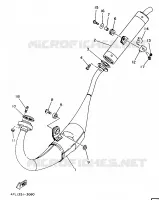 ECHAPPEMENT pour Yamaha TZR 1997