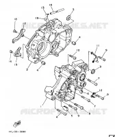 CARTER MOTEUR pour Yamaha TZR 1997