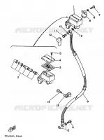 MAITRE CYLINDRE AVANT pour Yamaha TZR 1989
