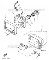 PHARE  pour Yamaha TZR 1989