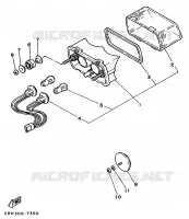 FEU ARRIERE pour Yamaha TZR 1989