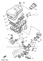 ADMISSION pour Yamaha TZR 1989