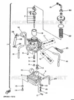 CARBURATEUR pour Yamaha TZR 1989