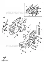 CARTER MOTEUR pour Yamaha TZR 1989