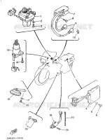 PARTIE ELECTRIQUE 2 pour Yamaha TZR 1989