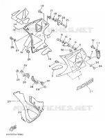 CARENAGES 2 pour Yamaha TZR 1989