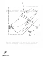 SELLE pour Yamaha TZR 1989