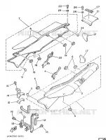 COUVERCLE LATERAL pour Yamaha TZR 1989