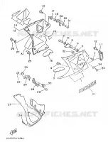 CARENAGES 2 pour Yamaha TZR 1989