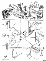 PARTIE ELECTRIQUE 1 pour Yamaha TZR 1989