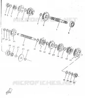 TRANSMISSION pour Yamaha TZR 1998