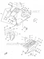 CARENAGES 2 pour Yamaha TZR 1998