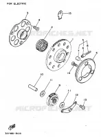 EMBRAYAGE DE DEMARREUR pour Yamaha F1-ZR 1997