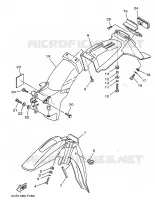 GARDE BOUE pour Yamaha F1-ZR 1997