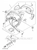 FEU ARRIERE pour Yamaha F1-ZR 1997